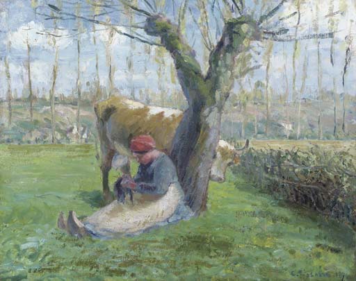 La gardeuse de vache 
