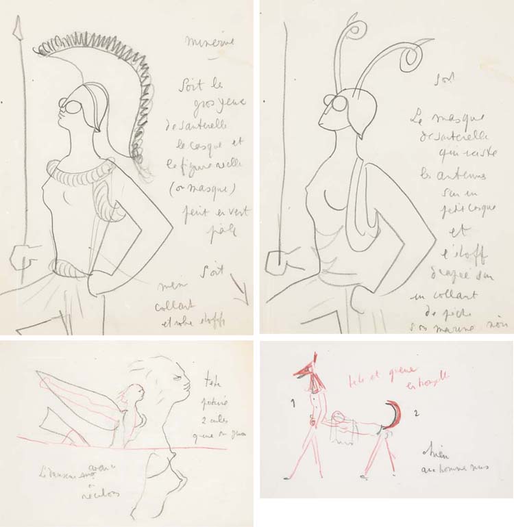 Jean cocteau drawings image
