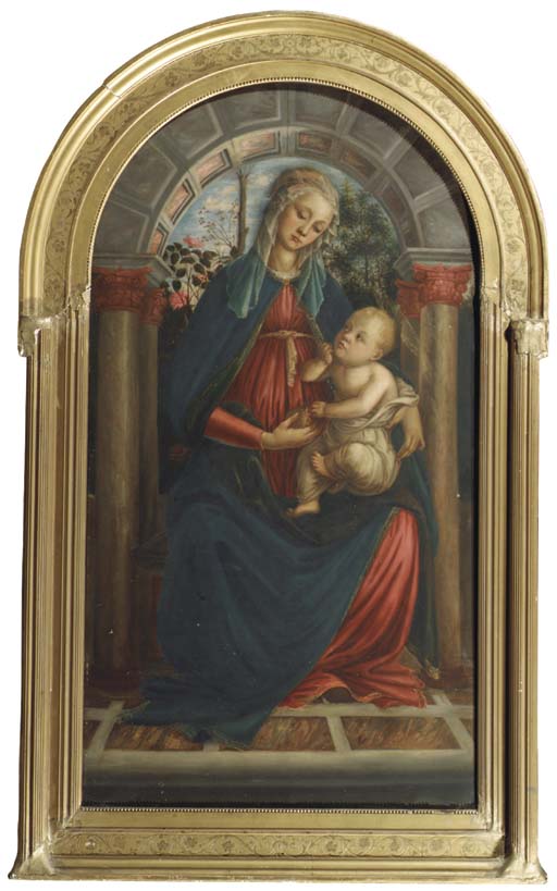 The Madonna of the Rosen Garden 
