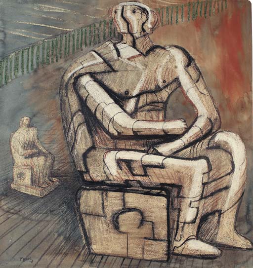 Seated Figure 
