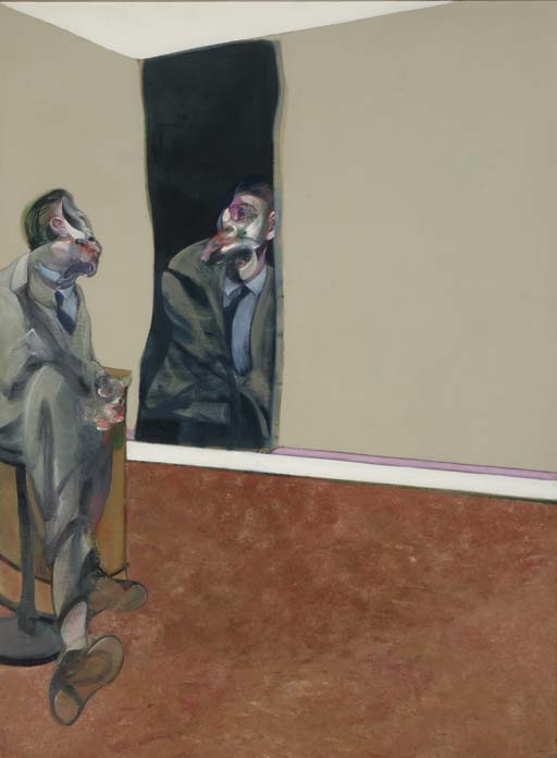 Portrait of George Dyer Staring into a Mirror 
