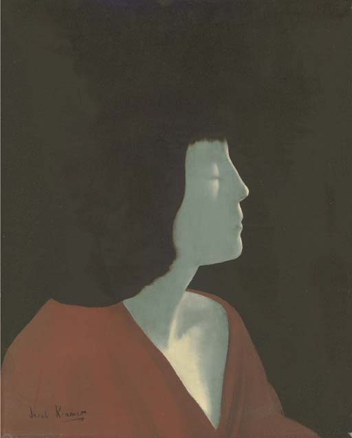 Jacob Kramer (18921962) , Woman in Red Christie's