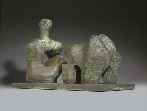 Two Piece Reclining Figure, No. 4 
