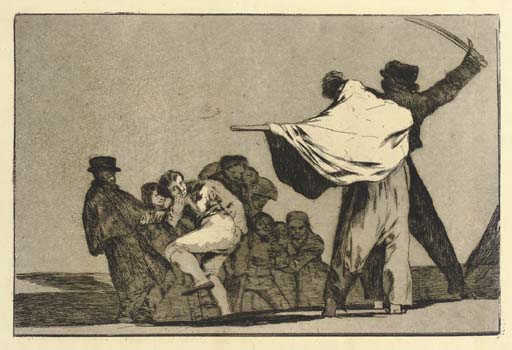 Dos a Uno, Meten la Paja en el Culo, from Los Proverbios (D. 220; H. 266)
