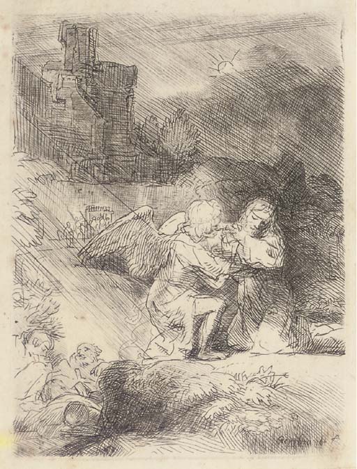 The Agony in the Garden (B., Holl. 75; H. 293) 
