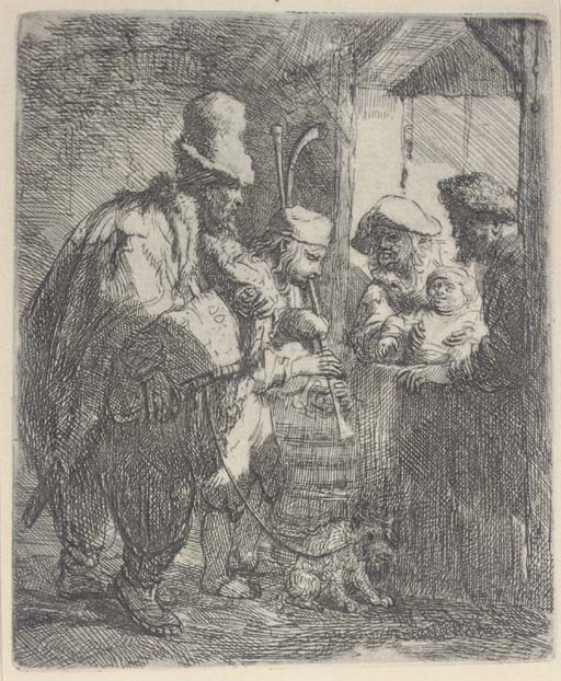 The Strolling Musicians (B., Holl. 119; H. 142) 
