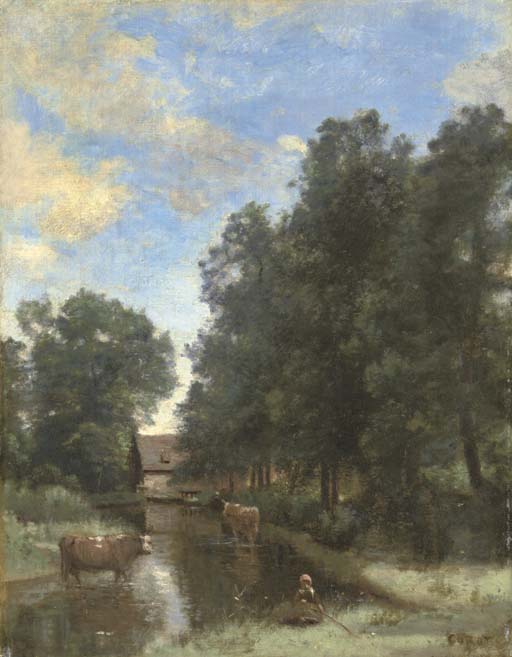 La petite vachère (environs de Gisors) 
