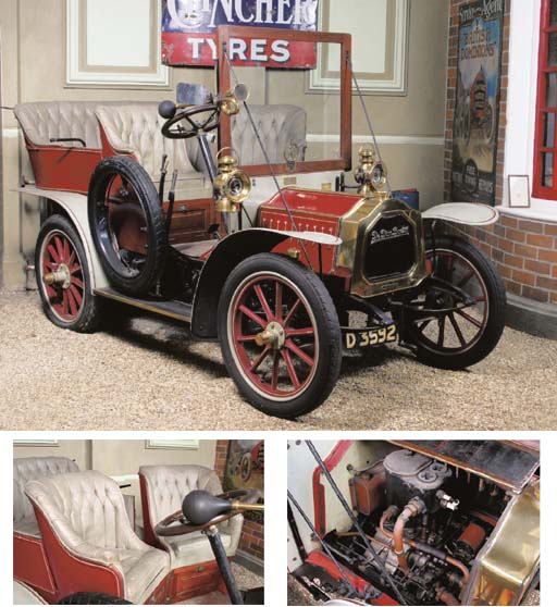 1907 DE DION BOUTON 8HP TYPE BG SWINGSEAT TONNEAU