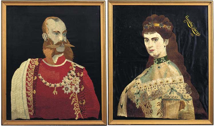 WORKED BY AMALIA SCHERZEN, 1906 
