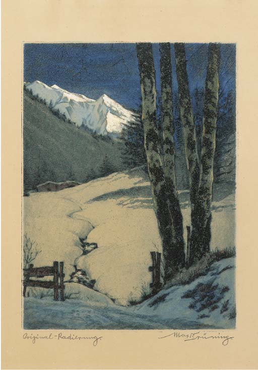 ALPINE SCENE 
