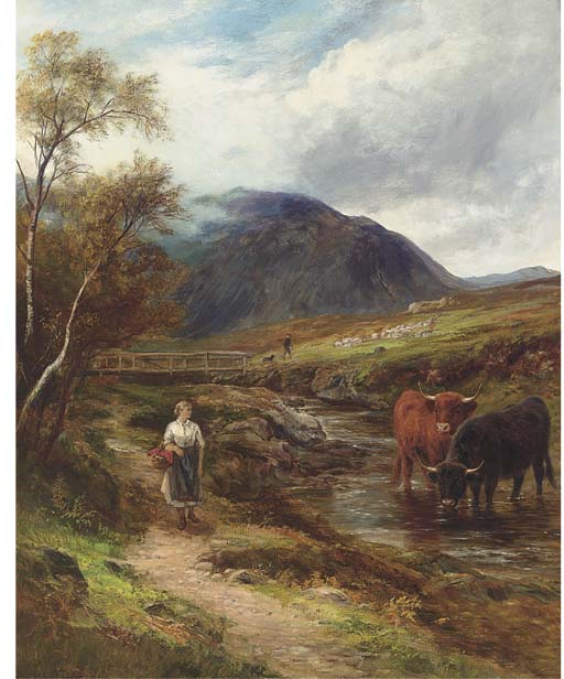 A Highland lass 

