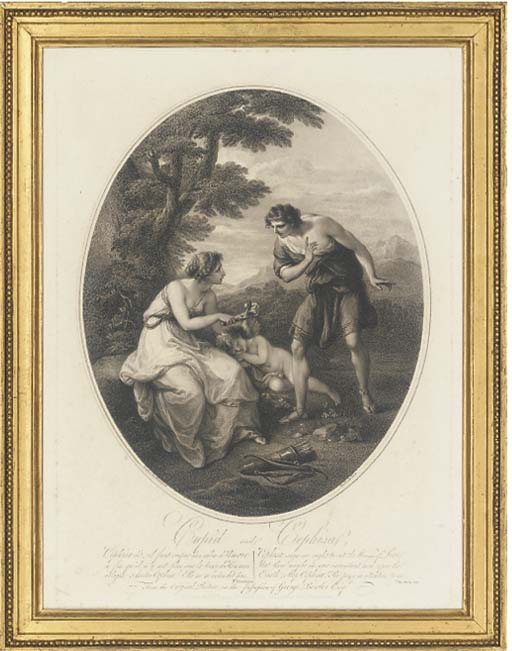 Cupid and Cephisa, by T. Burke 
