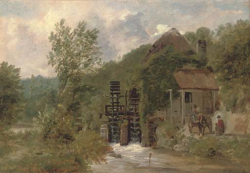 The old watermill 
