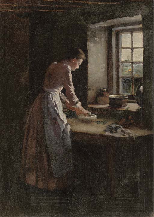 Making bread 
