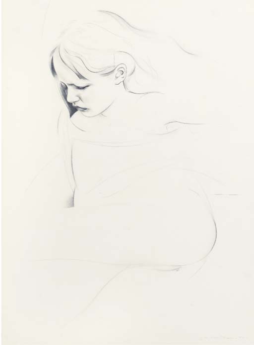 【Aspects of Lolita】Graham Ovenden　1976年 Sold at Auction: Graham Ovenden, Graham Ovenden (b.1943
