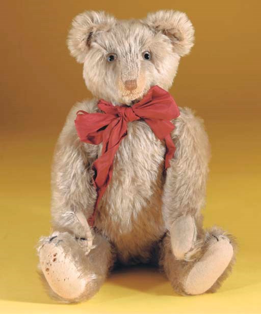 A rare Crämer musical teddy bear