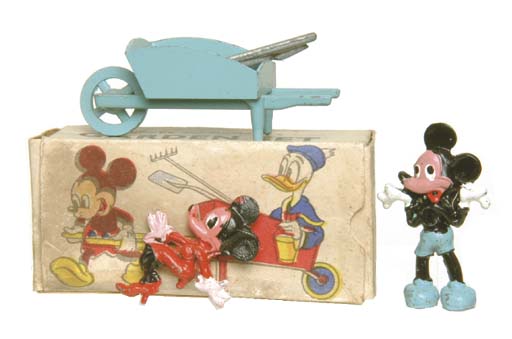 Salco diecast Mickey and Minnie Mouse Duet