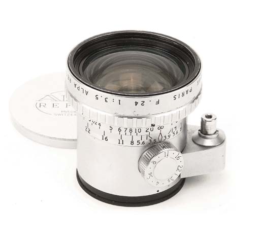 P Angenieux Parigi retrofocus 3.5/24mm lens for Alpa 