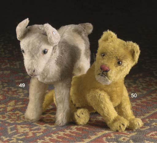 steiff lion cub
