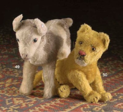 steiff lion cub
