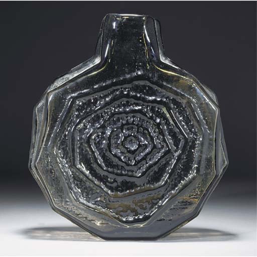 A Whitefriars Willow Banjo 9681 Vase Christie S