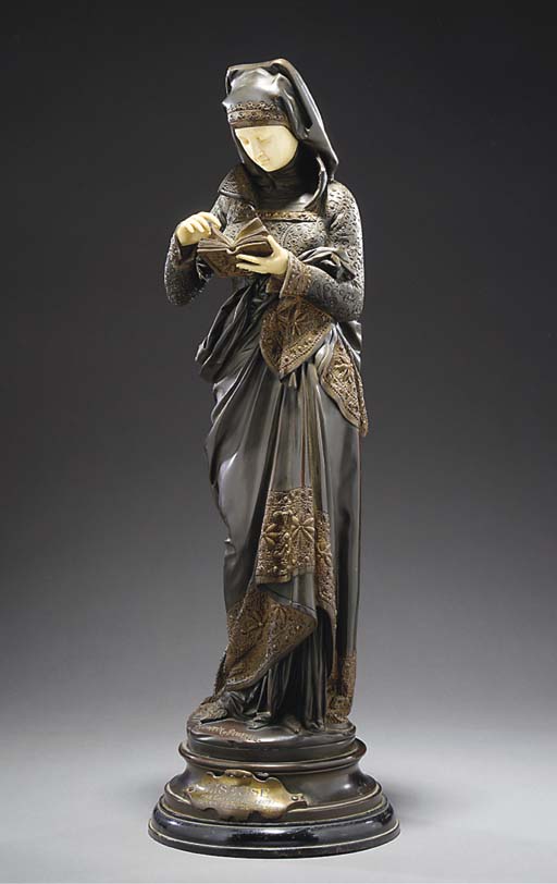 EMMANUEL VILLANIS , 'JAVOTTE' A PATINATED BRONZE BUST | Christie's