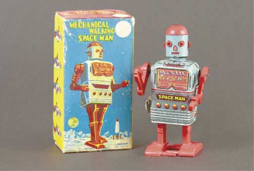 A rare Yonezawa friction-drive X27 Explorer Robot | Christie's