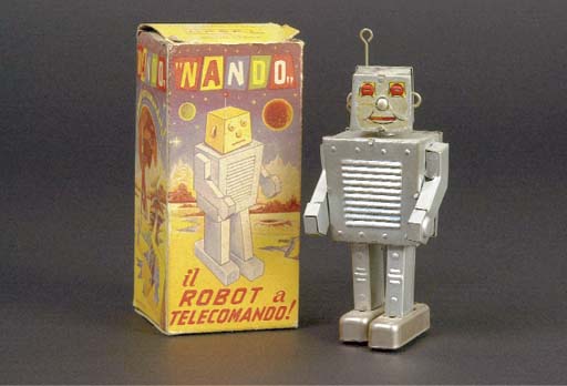 A rare Yonezawa friction-drive X27 Explorer Robot | Christie's