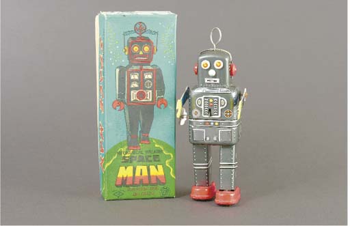 A rare Yonezawa friction-drive X27 Explorer Robot | Christie's