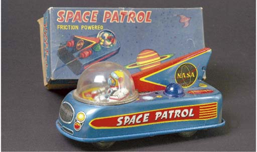 Jouet Spatial Rare Luna-Car – JEFE JUGUETES ESPACIALES – Années 60/70 – Masudaya – Radio Commandé