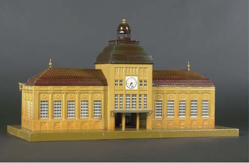 A Märklin 0 Gauge Leipzigstyle Bahnhof