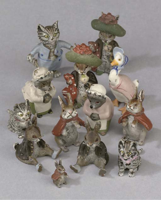 enesco beatrix potter figurines
