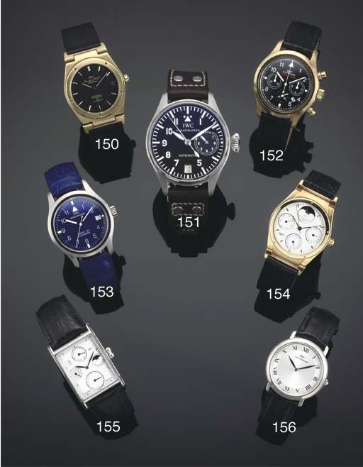 International Watch Co. A Platinum Automatic Perpetual Calendar