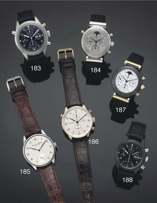 International Watch Co. A Platinum Automatic Water Resistant Ant