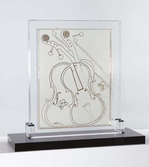 'LES VIOLONS DE GOLCONDA', DESIGNED BY ARMAN