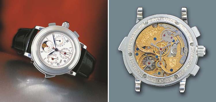 IWC. A HIGHLY IMPORTANT LIMITED EDITION PLATINUM MINUTE REPEATIN