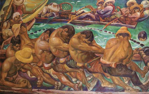CARLOS V. FRANCISCO (The Philippines 1913-1969) , Magpupukot