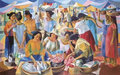 CARLOS V. FRANCISCO (The Philippines 1913-1969) , Magpupukot