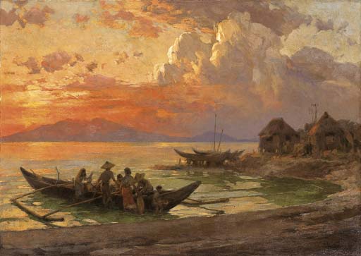CARLOS V. FRANCISCO (The Philippines 1913-1969) , Magpupukot
