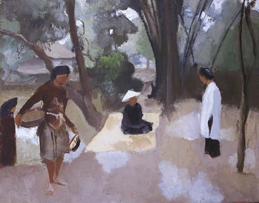 CARLOS V. FRANCISCO (The Philippines 1913-1969) , Magpupukot