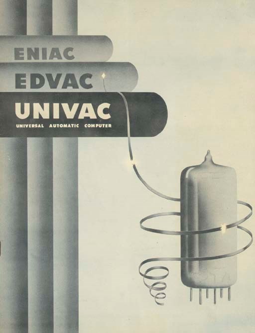 ENIAC, EDVAC, UNIVAC Universal automatic computer. [Philadelphia Electronic Control Co,] n.d