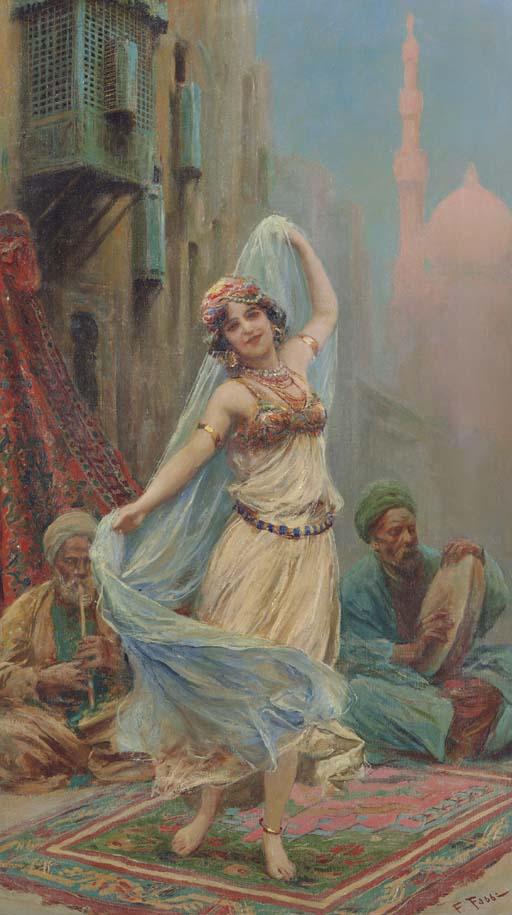 Federico Andreotti (Italian, 1847-1930) , The Persistent Suitor