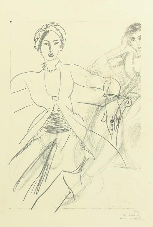 Personnage de gauche (D. 522) 
