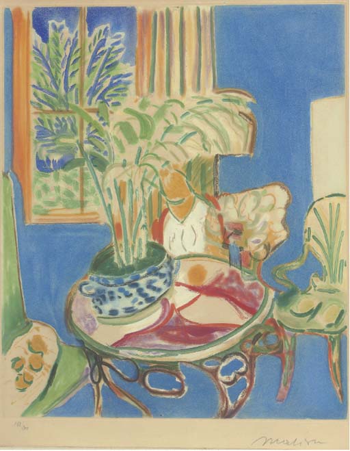 Petit Interieur Bleu (D. Appendix IV) 
