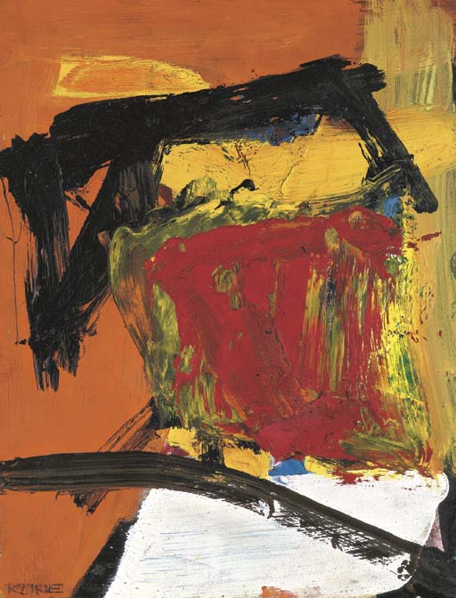 Franz Kline (19101962) , Red Field (formerly Black Over Reds) Christie's