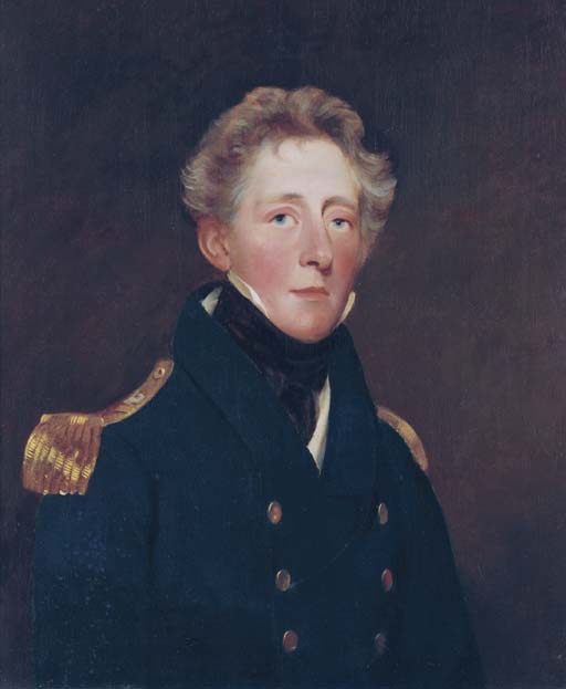 Portrait of a gentleman, said to be Captain Thomas Wren Carter 
