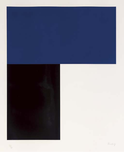 Blue with Black I (A. 97) 
