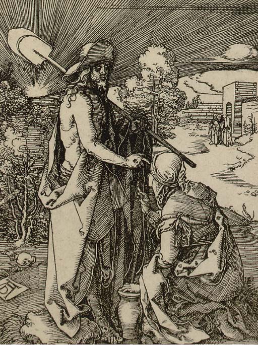 Noli me Tangere, from The Small Passion (B. 47; M., Holl. 156) 
