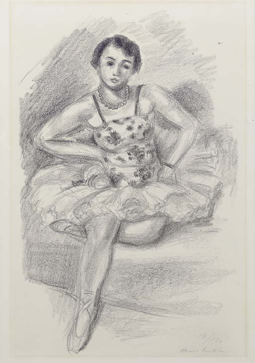 Danseuse Assise, from Dix danseuses (D. 480) 
