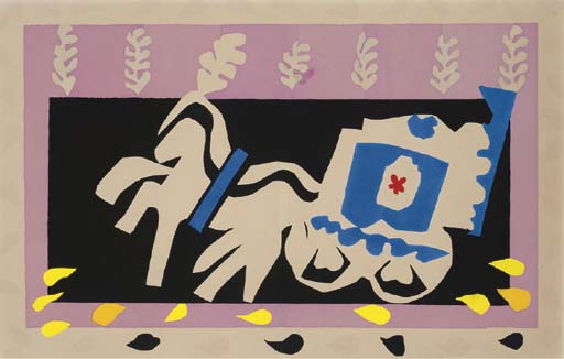 Enterrement de Pierrot; and Le Loup Garou, from Jazz (see D. books 22)
